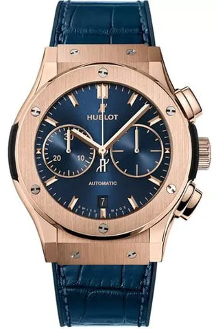 Hublot Classic Fusion 521.0X.7180.LR 45mm Rose gold Blue