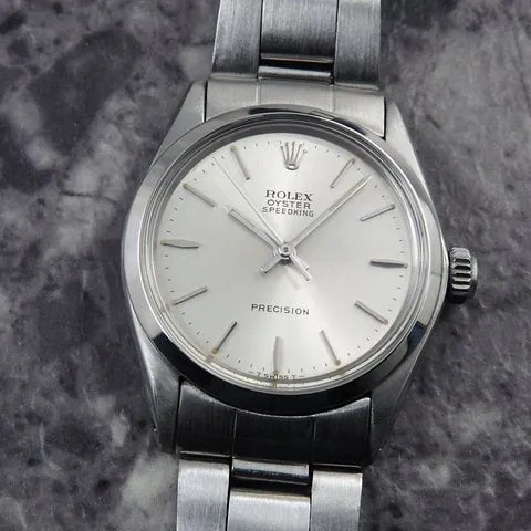 Rolex Oyster Precision 6430 30.5mm Stainless steel Silver