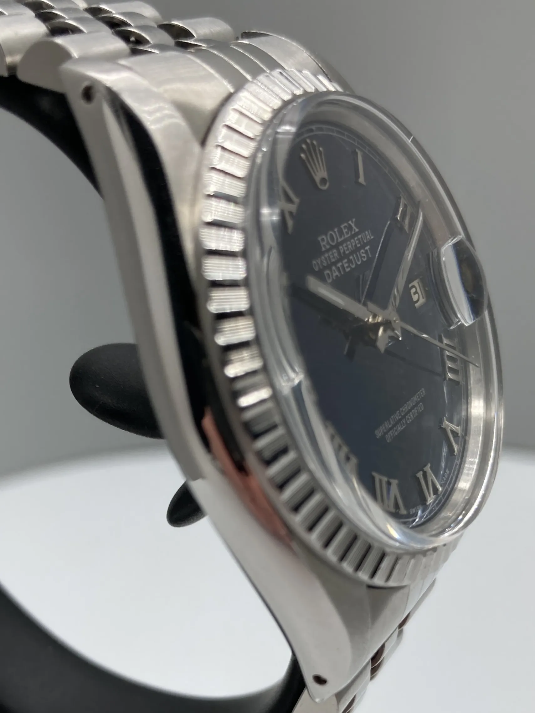 Rolex Datejust 36 16030 36mm Stainless steel Blue 3