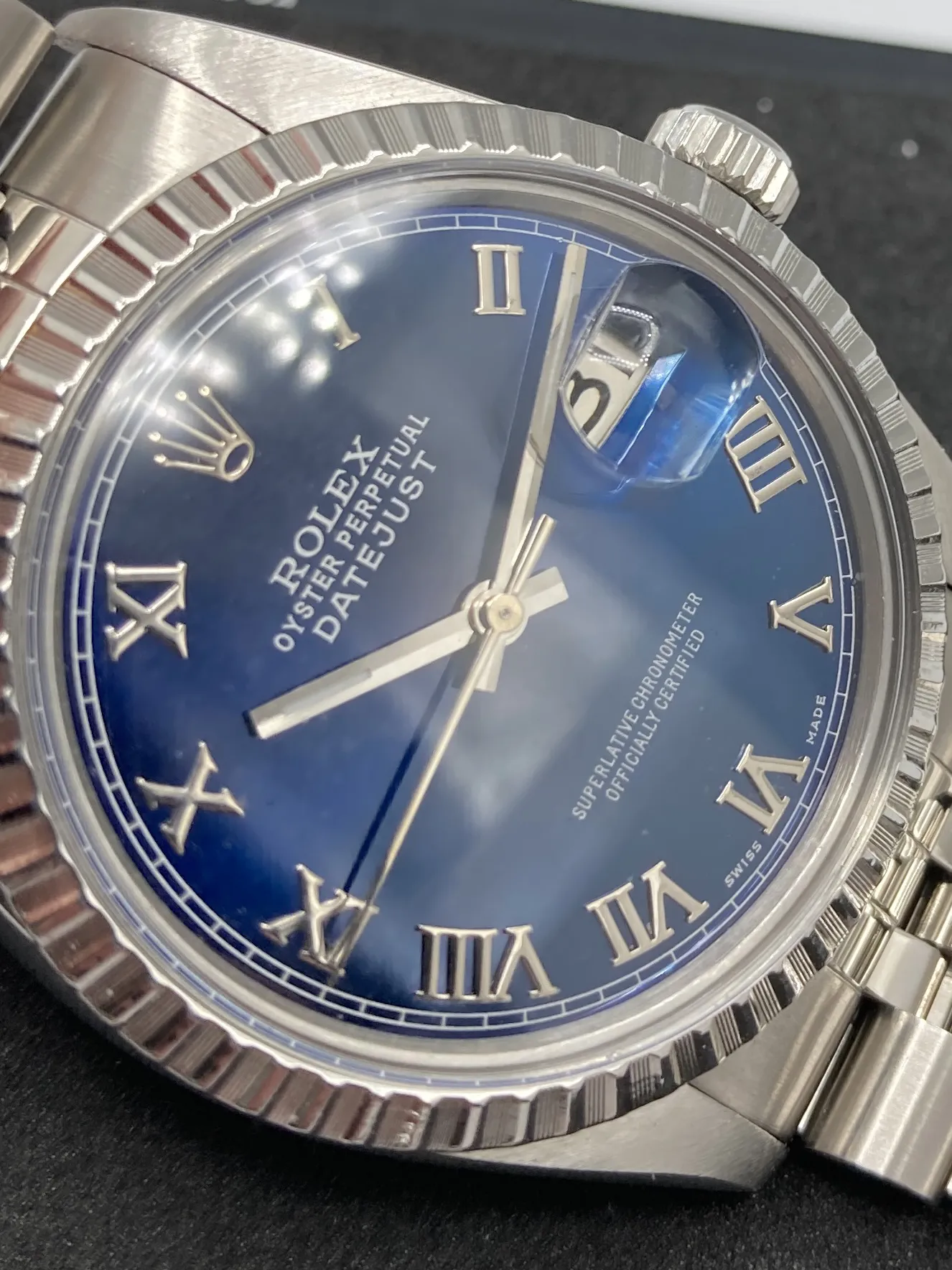 Rolex Datejust 36 16030 36mm Stainless steel Blue 6