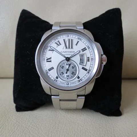 Cartier Calibre de Cartier 3389 42mm Stainless steel Silver