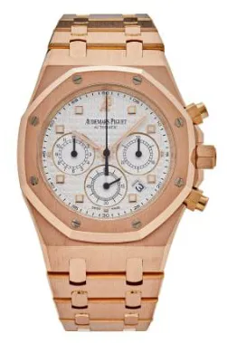 Audemars Piguet Royal Oak 26022OR.OO.D088CR.01 39mm Rose gold White