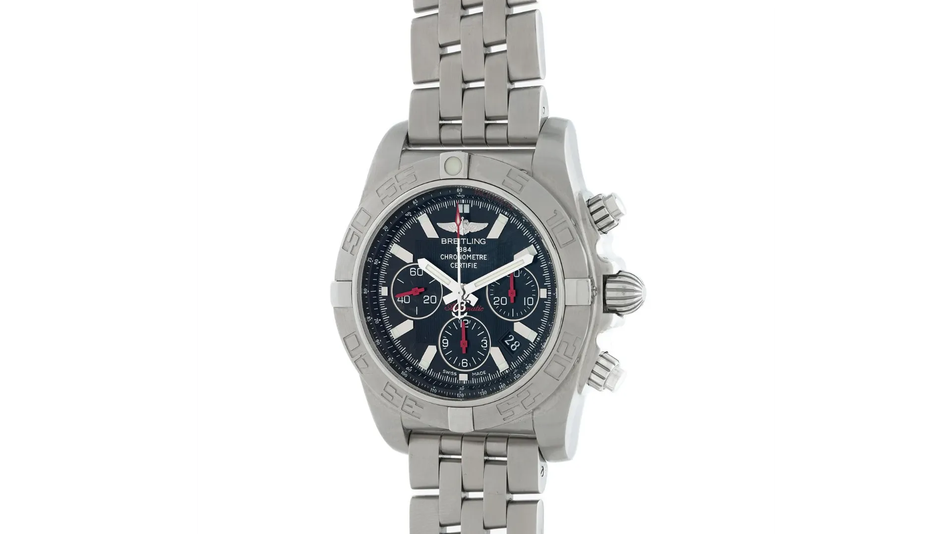 Breitling Chronomat AB0111 44mm Stainless steel Black