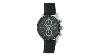 TAG Heuer Grand Carrera CV2010-4 Stainless steel Black