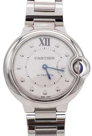 Cartier Ballon Bleu 33mm WE902074 9.96mm Stainless steel Silver