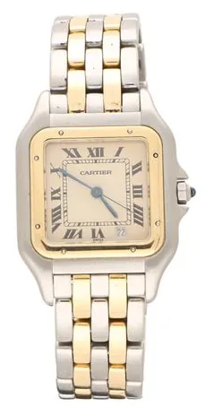 Cartier Panthère 183949 27mm Gold/steel Champagne