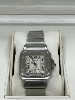 Cartier Santos Galbée 2423 Stainless steel Silver