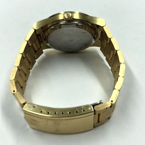 Omega Genève 36.5mm Metal and Gold-plated Champagne 1