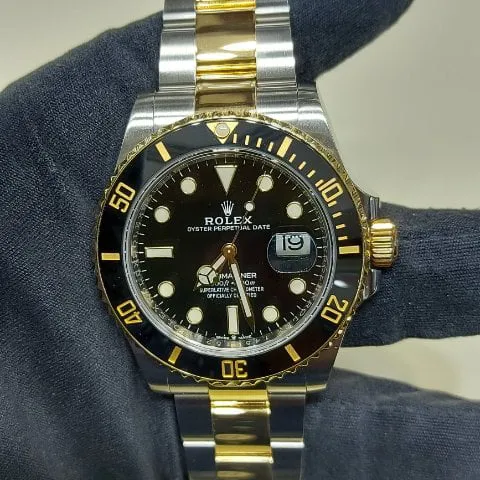 Rolex Submariner 126613LN 41mm Yellow gold and Stainless steel Black