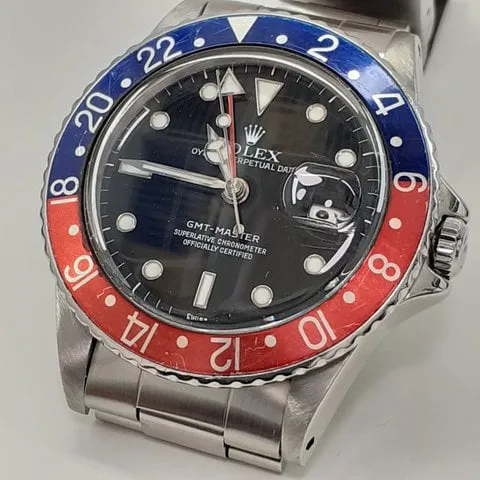 Rolex GMT-Master 16750 40mm Stainless steel Black