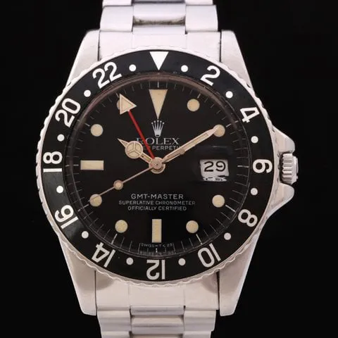 Rolex GMT-Master 16750 40mm Stainless steel Black