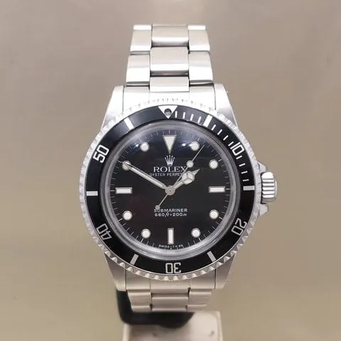 Rolex Submariner 5513 40mm Stainless steel Black