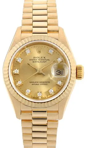 Rolex Datejust 69178G 26mm Yellow gold