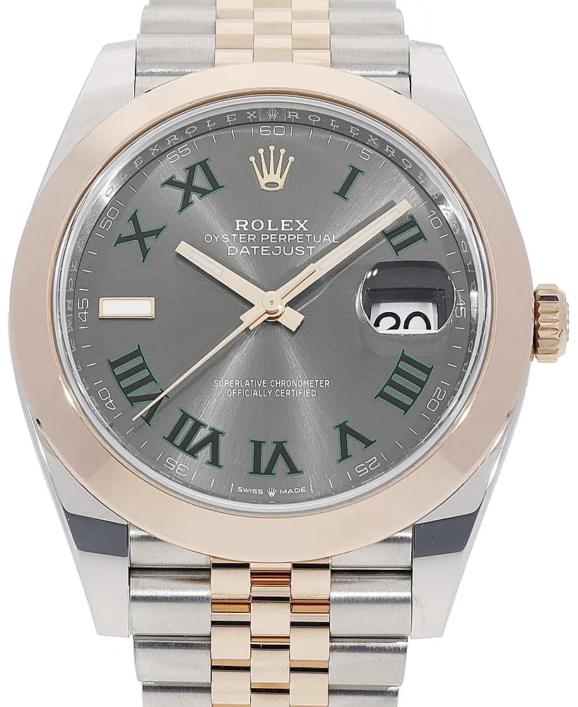 Rolex Datejust 41 126301 41mm Rose gold Grau