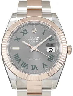 Rolex Datejust 41 126331 Rose gold Grau