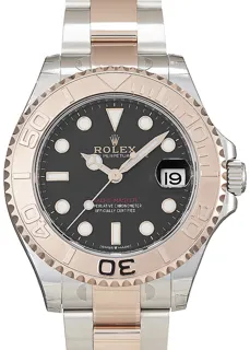 Rolex Yacht-Master 37 268621 Rose gold Schwarz