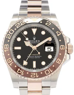 Rolex GMT-Master II 126711CHNR Rose gold Schwarz