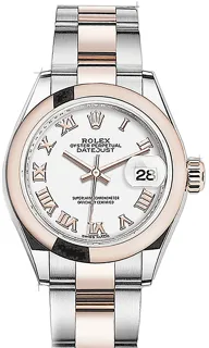 Rolex Lady-Datejust 279161 Rose gold Weiß