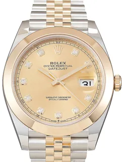 Rolex Datejust 41 126303 Stainless steel Golden