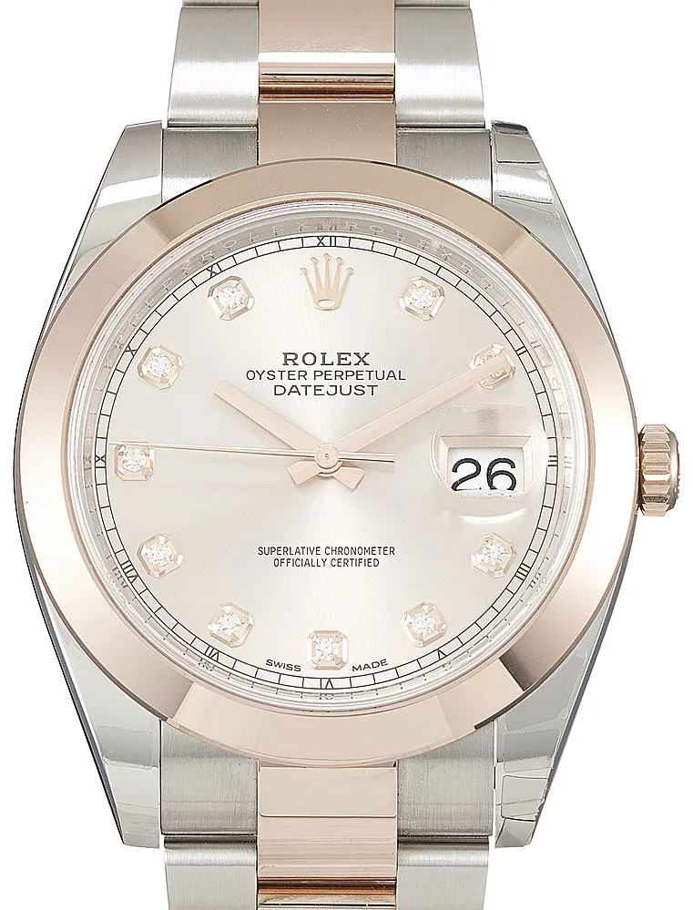 Rolex Datejust 41 126301 41mm Rose gold Rose