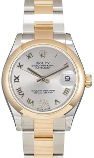 Rolex Datejust 31 278243 Yellow gold Silber