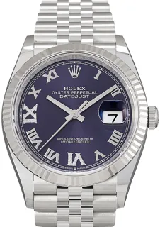 Rolex Datejust 36 126234 Yellow gold Violett