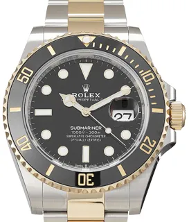 Rolex Submariner 126613LN Yellow gold Schwarz