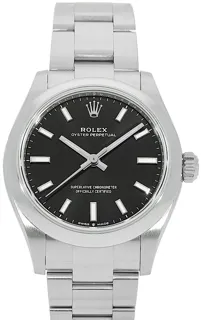 Rolex Oyster Perpetual 31 277200 Stainless steel Schwarz