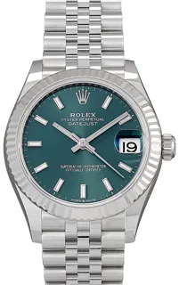 Rolex Datejust 31 278274 Yellow gold Grün