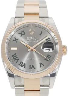 Rolex Datejust 36 126231 Rose gold Grau