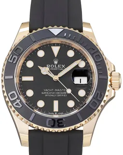 Rolex Yacht-Master 42 226658 Yellow gold Schwarz