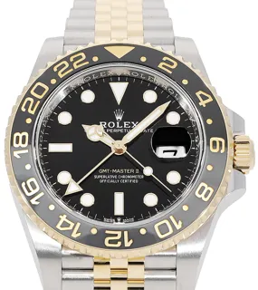 Rolex GMT-Master II 126713GRNR Yellow gold Schwarz