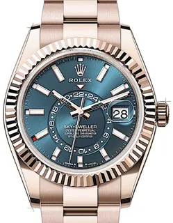 Rolex Sky-Dweller 336935 Rose gold Grün