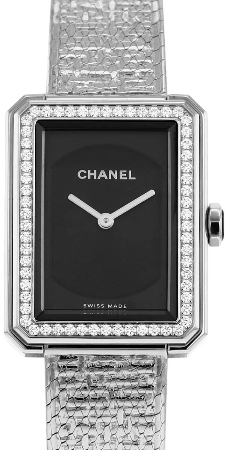 Chanel Boy-Friend H4877 22mm Stainless steel Black