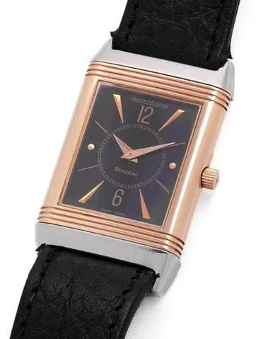 Jaeger-LeCoultre Reverso 250.4.86 23mm Yellow gold and Stainless steel Black