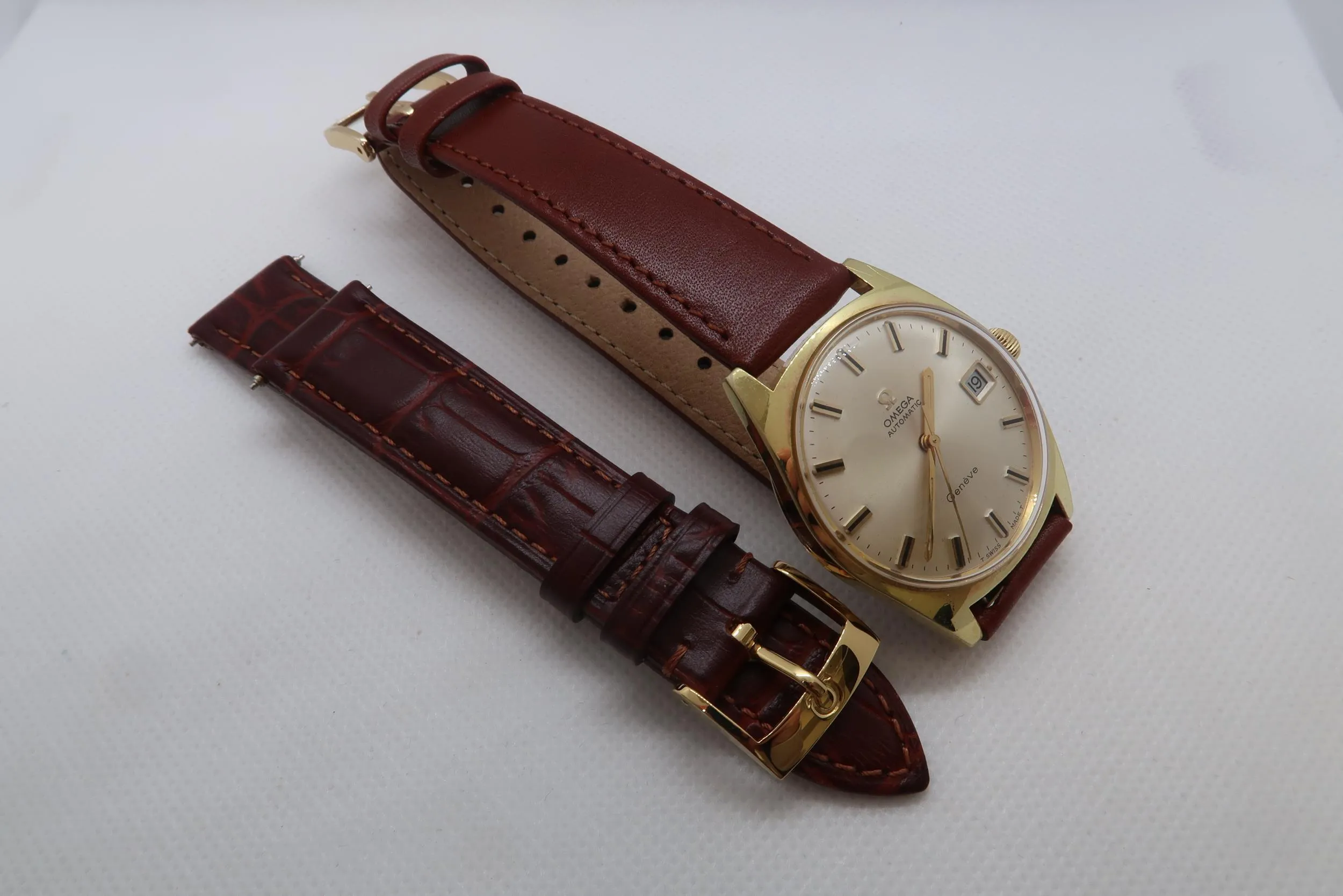 Omega Genève 166.041 nullmm Gold plated metal Silver 4