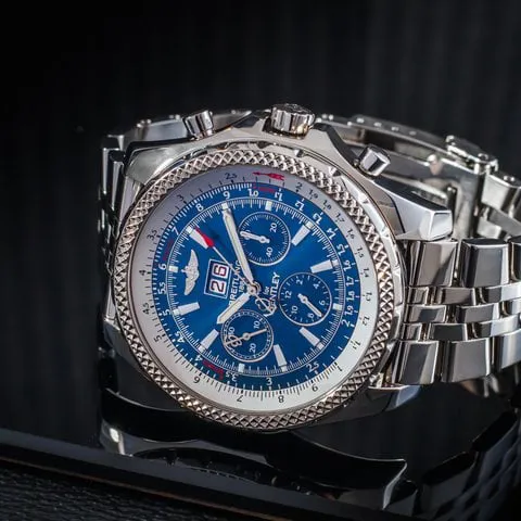 Breitling Bentley A44362 48mm Stainless steel Blue