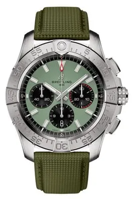 Breitling Avenger AB0147101L1X1 44mm Stainless steel Green