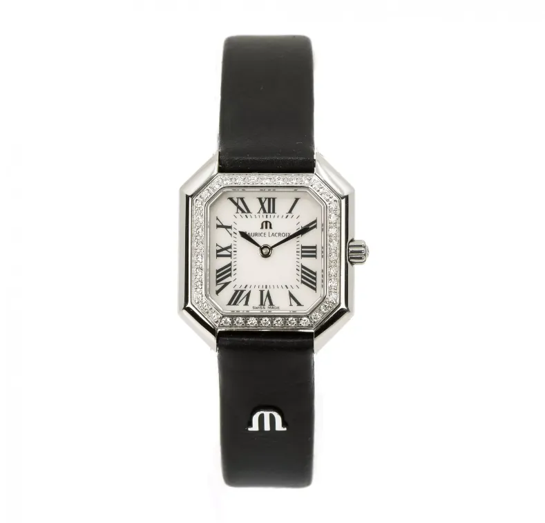 Maurice Lacroix Les Classiques LC2021 23mm Stainless steel and Diamond White