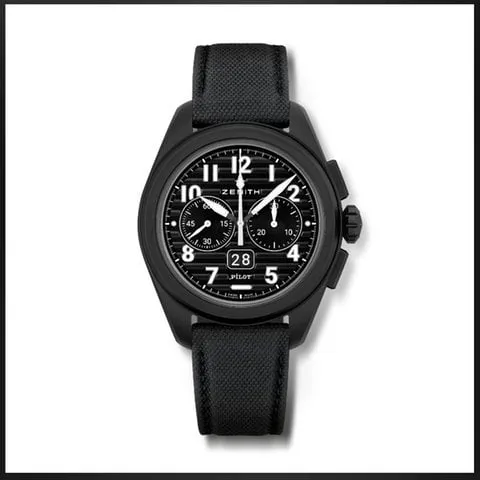 Zenith Pilot 49.4000.3652/21.I001 Black ceramic Black