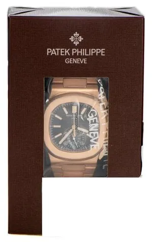 Patek Philippe Nautilus 5980/1R-001 40.5mm Rose gold Black