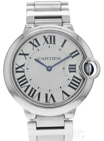 Cartier Ballon Bleu 36mm W69011Z4 3005 36mm Stainless steel Silver