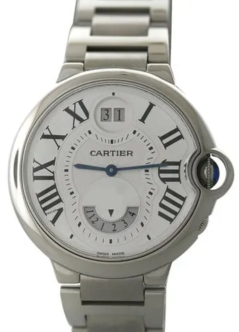 Cartier Ballon Bleu 3194 38.5mm Stainless steel Silver