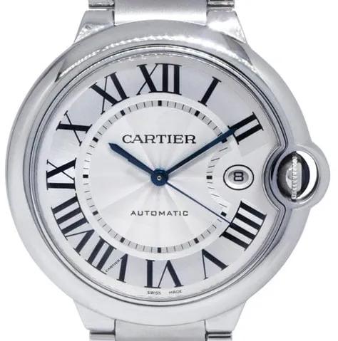 Cartier Ballon Bleu 42mm 3001 42mm Stainless steel Silver