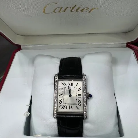 Cartier Tank Must W4TA0017 33.5mm Stainless steel Silver