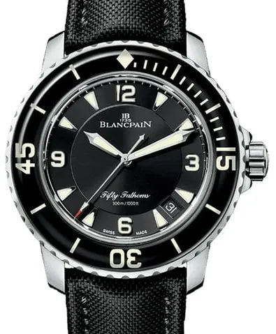 Blancpain Fifty Fathoms 5015-1130-52 45mm Stainless steel Black