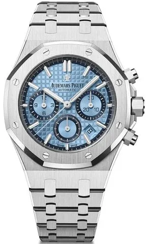 Audemars Piguet Royal Oak 26317BC.OO.1256BC.01 38mm Yellow gold and Stainless steel Blue