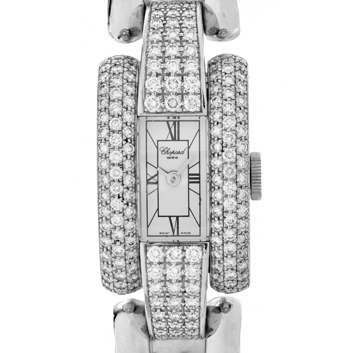Chopard 433 1 43mm White gold and diamond-set White 6