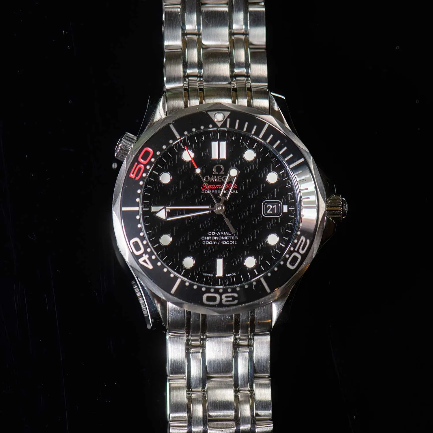 Omega Seamaster Professional 212.30.41.20.01.005 41mm Ceramic & steel Black