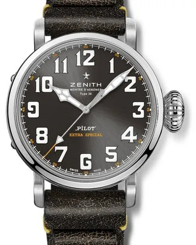 Zenith Pilot 03.2434.679/20.I010 Stainless steel Gray